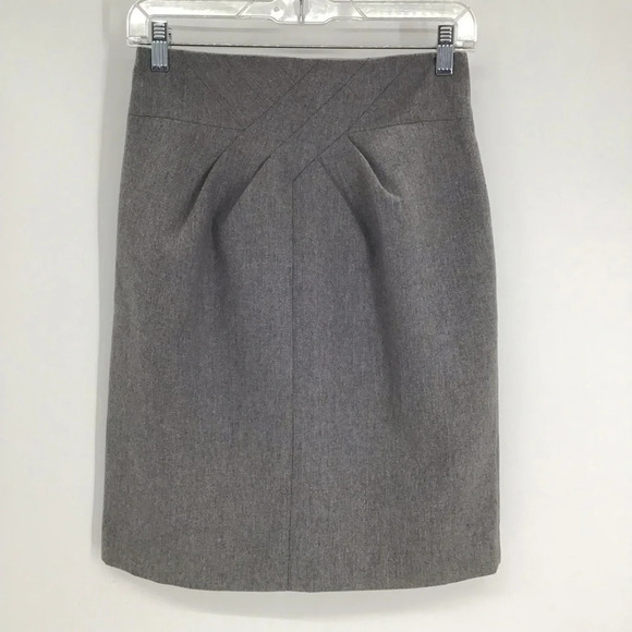 Robert Rodriguez Women’s Wool Pencil Skirt Winter Classic Career Gray Size 6 - Picture 1 of 5